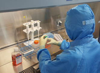 엔케이맥스 연구원이 연구를 하고 있다. 출처=엔케이맥스