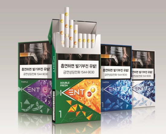 BAT코리아 켄트 라인업. 출처=BAT코리아.