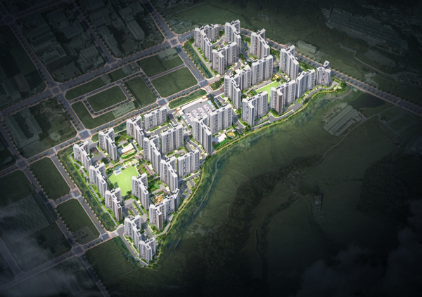 천안 풍세 현장 조감도  사진=한양