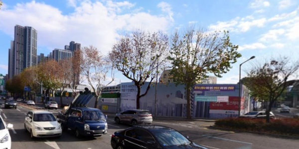 사업지 바로 앞 태평로 일대 전경. 출처=네이버 거리뷰