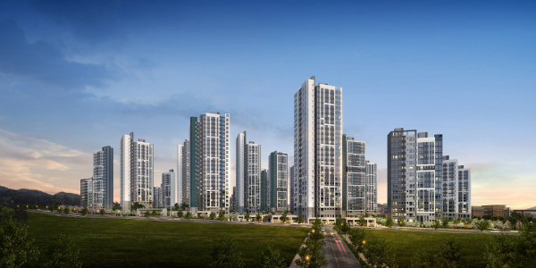 양주 옥정 린 파밀리에 투시도. 출처=우미건설 제공