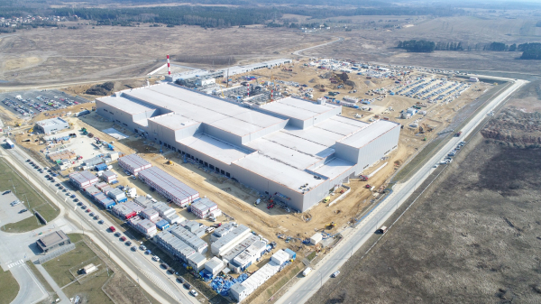 SK아이이테크놀로지(이하 SKIET)는 폴란드 실롱스크주에서 리튬 이온 배터리 분리막(LiBS) 공장을 짓고 있다. 출처=SK이노베이션