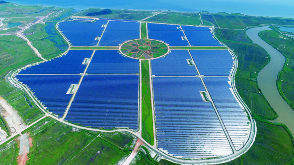솔라시도 태양광발전소  사진=한양