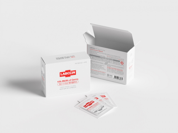 랩신 ‘V3 항균 렌즈클리너’. 출처=애경산업