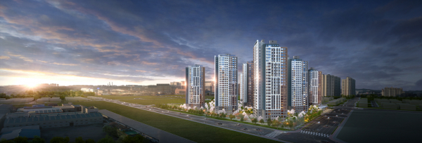 평택지제역자이 투시도  사진=GS건설