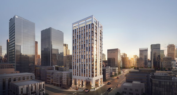 더 포엠 역삼 투시도  사진=한라콘테이너∙한라인더스트리