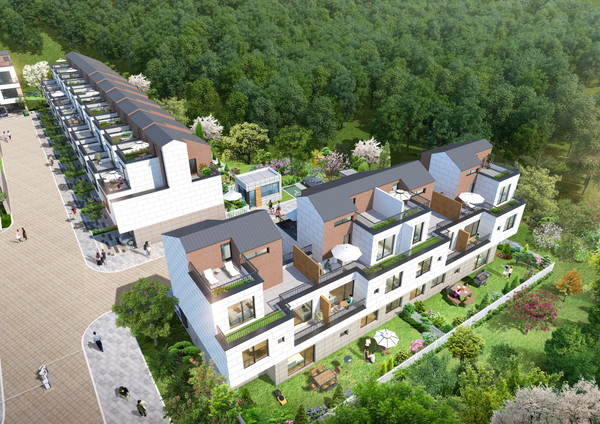 양주 옥정 라피네트 더 테라스 투시도  사진=에스엠홀딩스