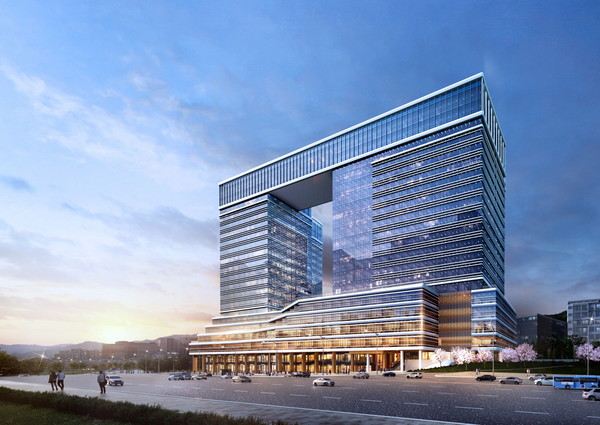 DMC플렉스 데시앙 투시도  사진=태영건설