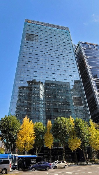 KB금융 본사가 자리한 KB국민은행 신사옥. 출처=KB금융그룹