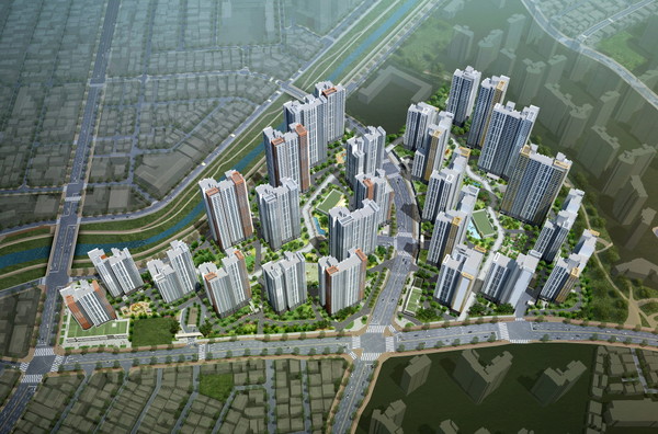 베트론트로 광명 조감도  사진=대우건설, 롯데건설, 현대엔지니어링