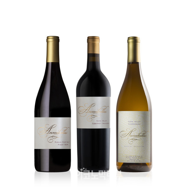 하이트진로, 美 나파 밸리 와인 ‘안나벨라’ 3종