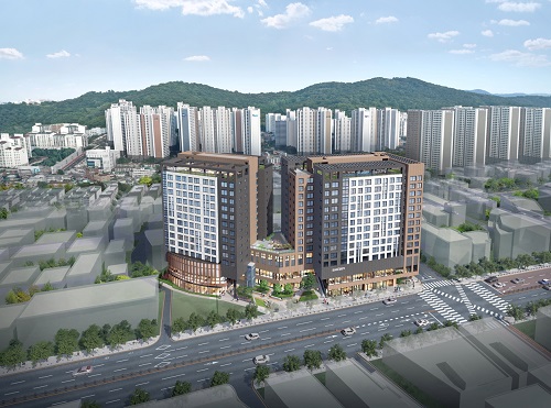 KCC건설 ‘광명 퍼스트 스위첸’ 조감도