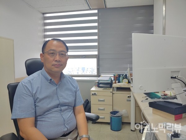 김영덕 한국건설산업연구원 산업정책연구실 선임연구위원 사진=이코노믹리뷰 권일구 기자