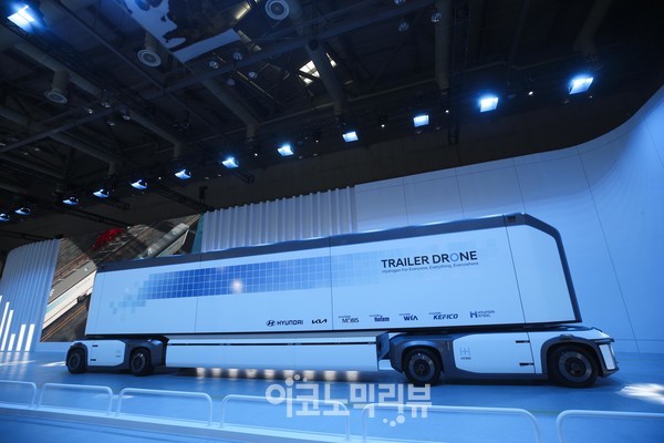 8일 고양시 킨텍스 2전시장에서 '2021 수소모빌리티쇼가 열리고 있다.사진=박재성 기자