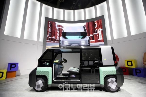 8일 고양시 킨텍스 2전시장에서 '2021 수소모빌리티쇼가 열리고 있다.사진=박재성 기자