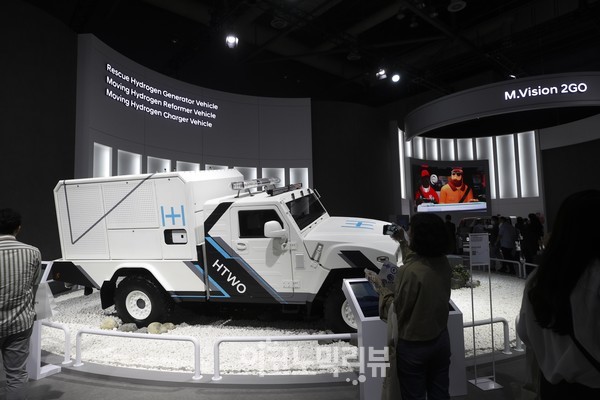 재난 구호 차량 사진=박재성 기자