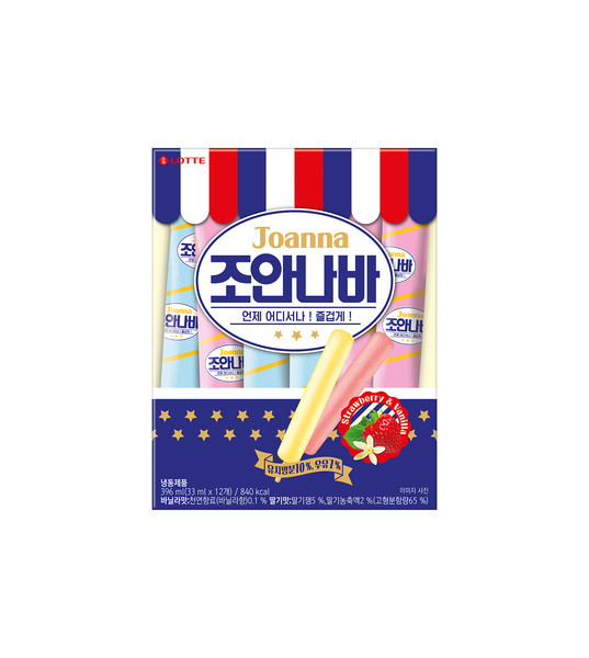 롯데제과, 추억의 아이스크림 '조안나바'