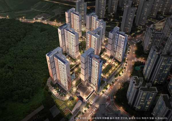 더샵 진주피에르트 조감도. 출처=포스코건설 제공