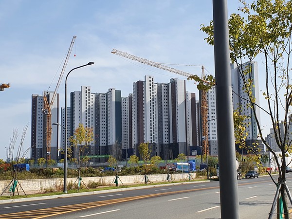 대우건설의 '푸르지오 파르세나' 단지. 