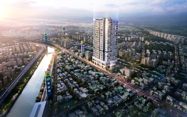 답십리역 지웰에스테이트 조감도  사진=신영건설