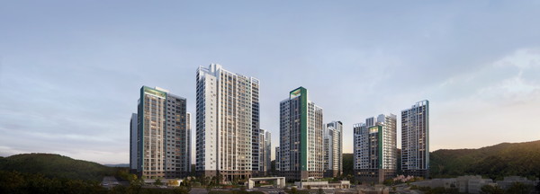 구미 푸르지오 엘리포레시티 투시도  사진=대우건설