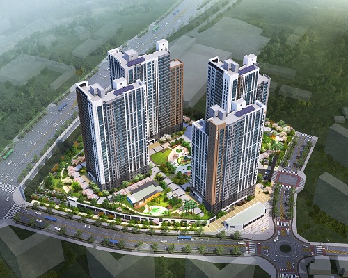 호반써밋 원주역 조감도. 사진= 호반산업