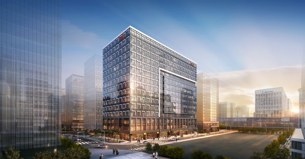 문정역2차 SK V1 투시도  사진=SK에코플랜트