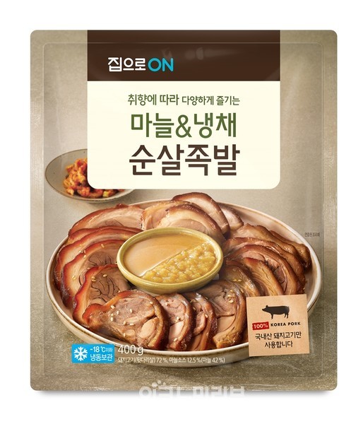 대상㈜ 집으로ON, ‘마늘&냉채 순살족발’