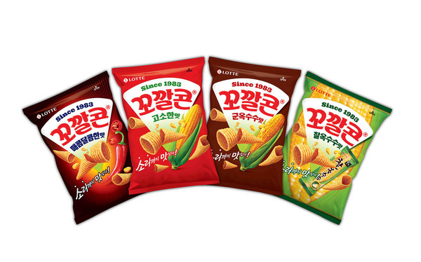 롯데제과 꼬깔콘, 디자인 리뉴얼