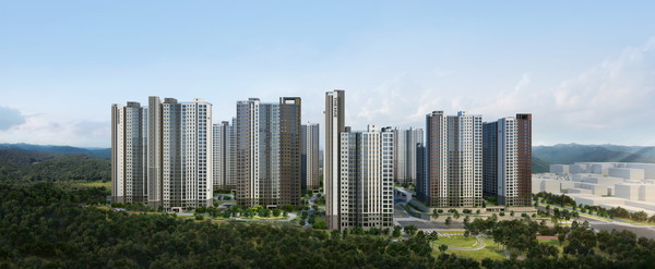 포항 한신더휴 펜타시티 투시도  사진=한신공영