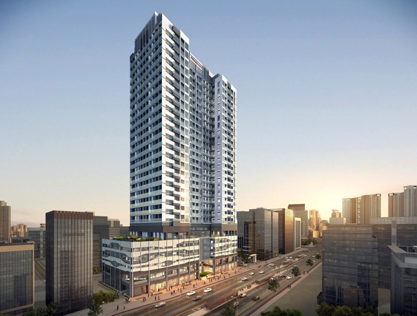 평택 고덕 트라반트 푸르지오 시티 투시도  사진=대우건설