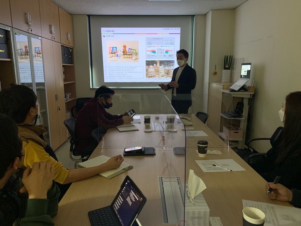 한밭대에서 특허 기술상담을 진행하고 있는 모습.출처=한밭대.