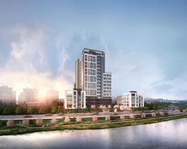 마크원 순천 투시도  사진=중우건설