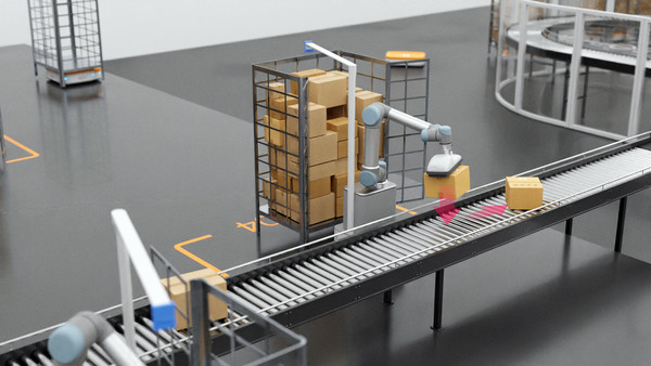 랜덤 디팔레타이징 솔루션.출처=씨메스.