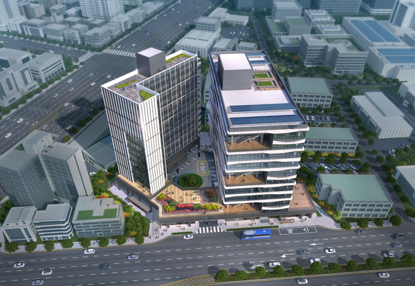 인덕원역 더리브 디하우트 조감도 사진=SGC이테크건설