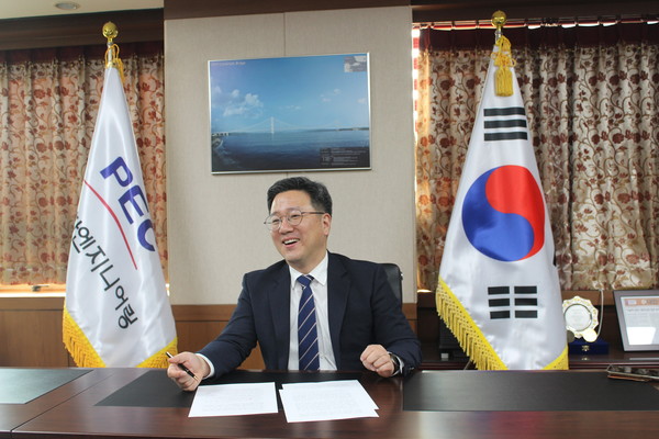 권선준 평화엔지니어링 대표이사 사장. 사진=평화엔지니어링