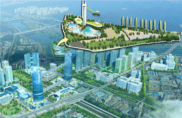 서대구 맑은물센터 건설사업 조감도. 자료=대구시