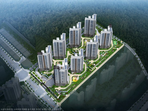 호반써밋 시그니처 3차 조감도  사진=호반건설