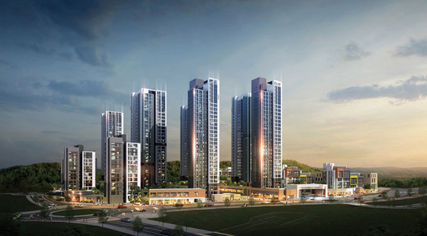 엘리프 세종6-3 투시도 사진=계룡건설