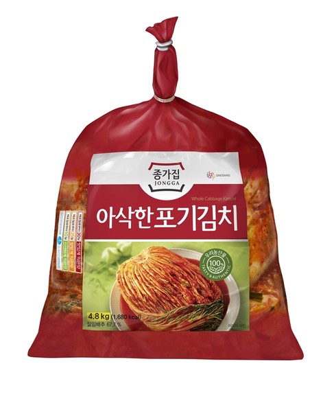 종가집 아삭한 포기김치. 사진= 대상.