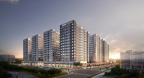 수원 금호 리첸시아 퍼스티지 투시도. 출처=금호건설