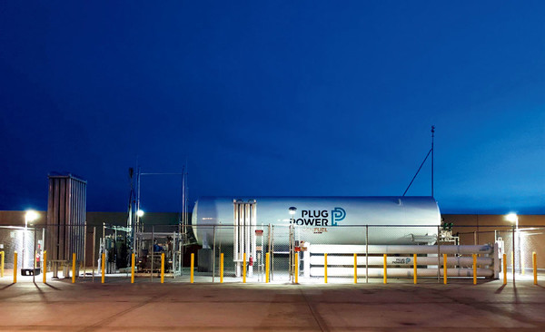 플러그파워 수소 액화 탱크 사진=SK(주)