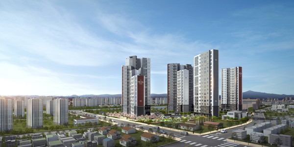 더 트루엘 포항 투시도. 자료= 일성건설