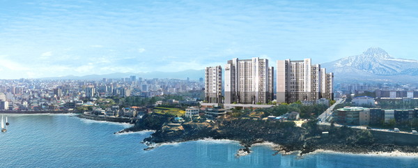 호반써밋 제주 항공조감도  사진=호반건설