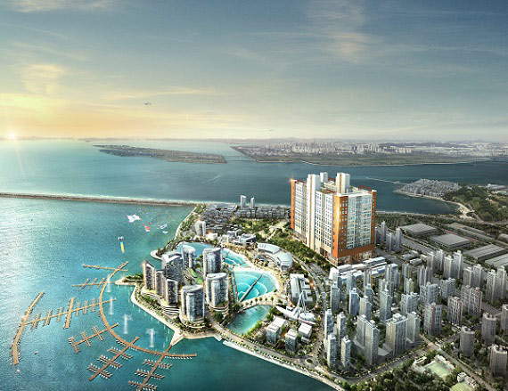 시흥 MTV 웨이브파크리움 조감도  사진=온누리종합건설