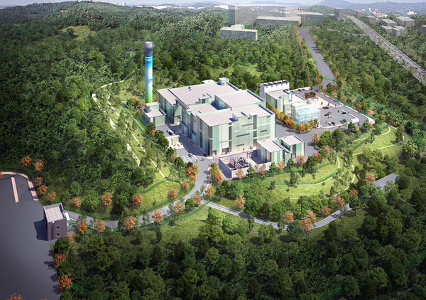 수출용신형연구로 건설공사 조감도