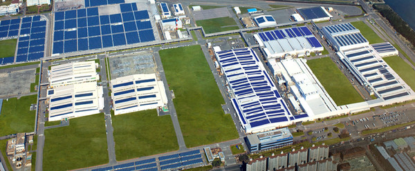 르노코리아 부산공장의 전경. 출처= 르노