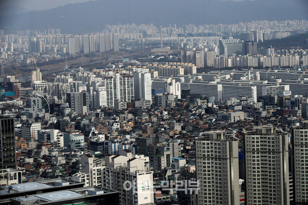 Vista panorâmica do apartamento ao redor de Yeoksam-dong, Gangnam-gu Foto = Repórter Park Jae-seong