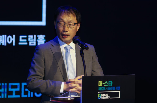 구현모 KT 대표가 발언하고 있다. 출처=연합뉴스