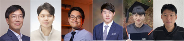 김정 교수, 박경서 박사, 육현우 박사, 양민진 박사과정, 조준휘 박사과정 , 이효상 슈투트가르트대 교수(왼쪽부터).출처=KAIST.